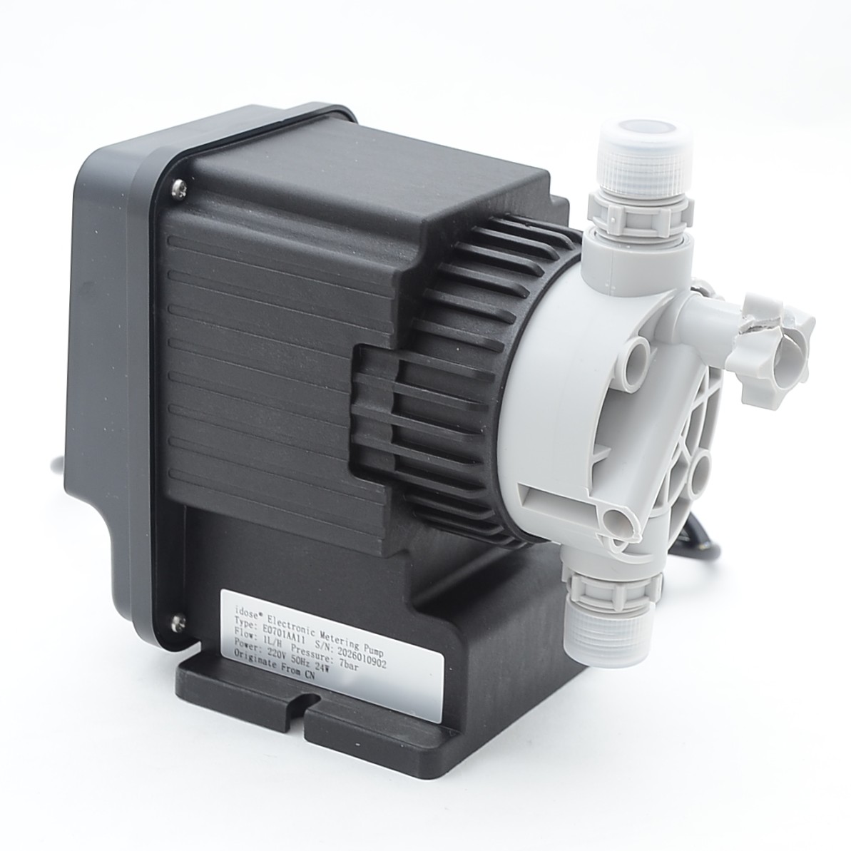 idose E-Series 1LPH, 7bar Dosing Pump (Manual Control) - Image 5